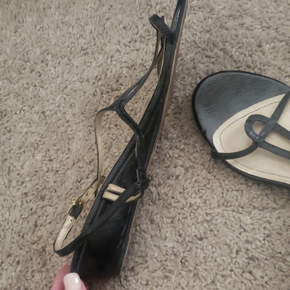 COPY - Merona Black Wedge Sandal - Picture 2 of 2